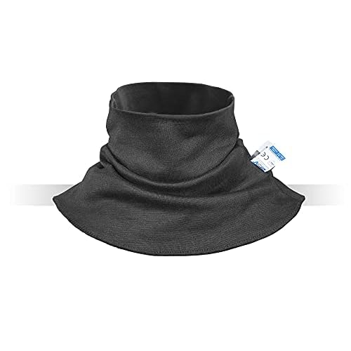 BSV Welding Neck Protector Gaiter - Cut, Heat & Flame Resistant, Scratch-Proof Neck Guard for Men & Women - Durable Protection, Large, Black