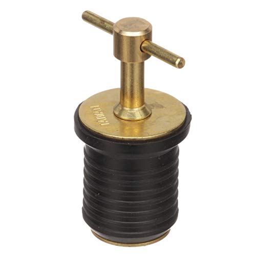 T-Handle Drain Plug - Non-Corrosive Brass, One Size