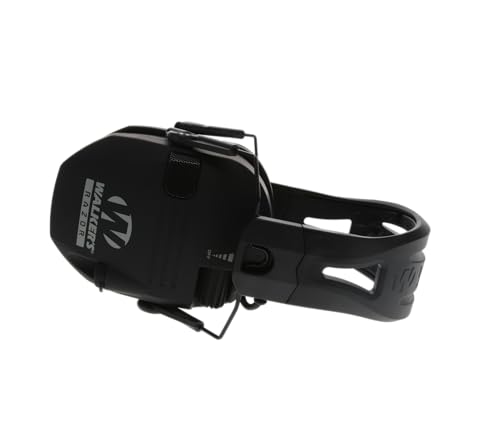 Walker's Razor Tacti-Grip Shooting Earmuffs - One Size, Black