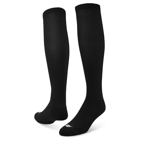 Athletic Performance Over-the-Calf Team Socks - Black, X-Small-Large