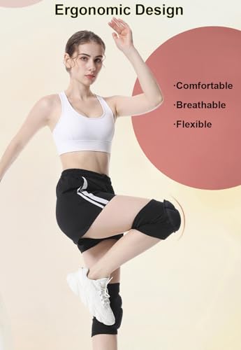 Knee Pads for Volleyball, Wrestling & Sports - Large Size