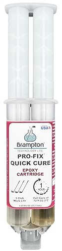 Quick Cure Golf Epoxy Kit - 0.85 Ounce, Extra Strength, 5-Min Work Life