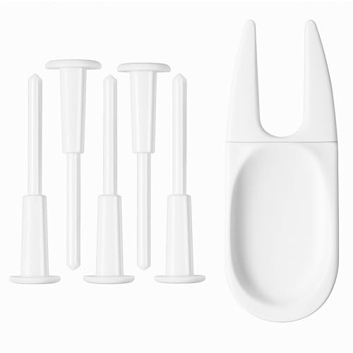 6-Piece Yoga Ball Plug Replacement Kit with Remover Tool