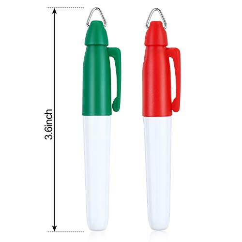 Golf Ball Line Marker Tool with Marker Pens - Green