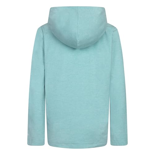 Hurley Boys' Long Sleeve UPF 50+ Rash Guard Swim Shirt - Medium, Harbor Green, Hooded