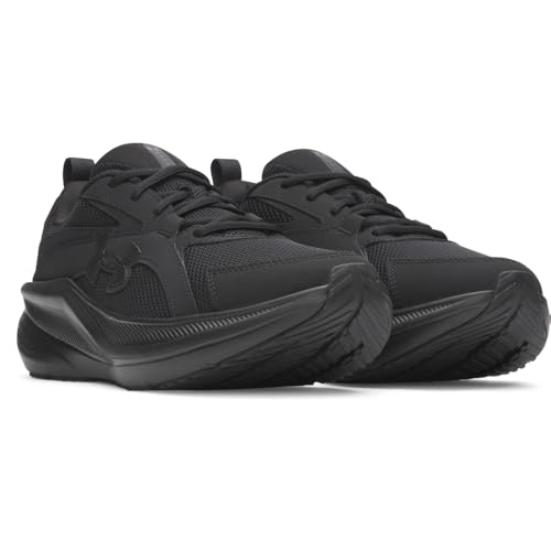 Men's Charged+ Assert 11 Running Shoes - Black/Black/Black - Size 10.5