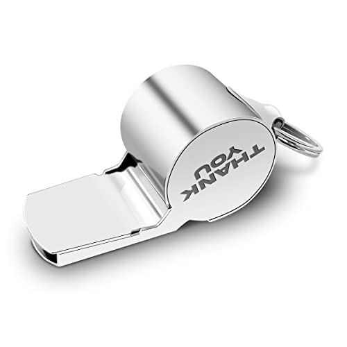 Stainless Steel Coach Whistle with Lanyard - Legend Coach Gift Set