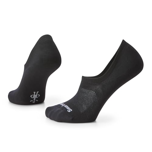 Smartwool Unisex Everyday No-Show Socks, Medium, Black