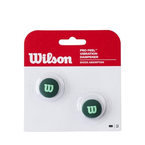 Tennis Vibration Dampener - Green Pro Feel Dampener 2 Pack