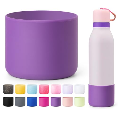 Silicone Boot for Owala FreeSip Twist Water Bottle - Purple