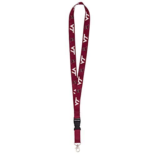 Virginia Tech Hokies Maroon Lanyard with Snap Buckle - Sports Fan Accessory