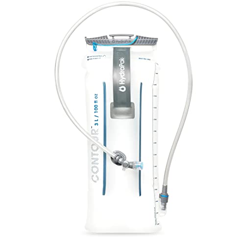 HydraPak Contour Hydration Reservoir 3L (Fits 2L & 3L Packs) - Lightweight, 3D Bottom