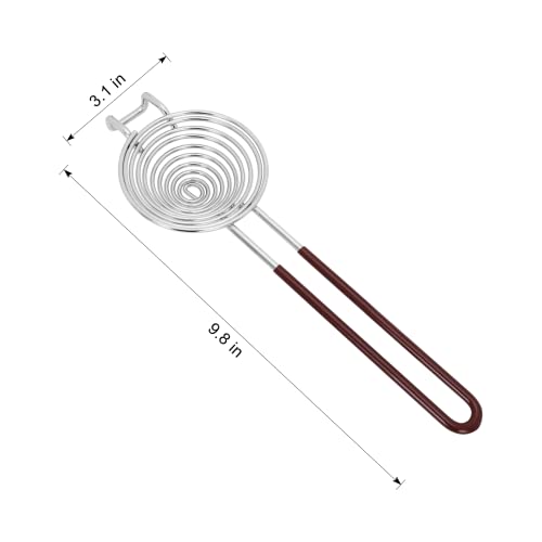 Stainless Steel Egg Separator for Baking - 1 Pack Brown