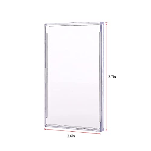 10 Acrylic Card Sleeves with Display Stands - Trading Card Protectors