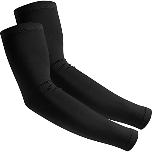 Compression Arm Sleeves - UV Sun Protection - Black