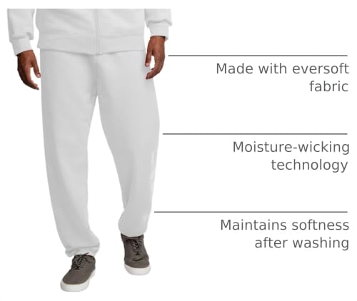 Fruit of the Loom Eversoft Fleece Elastic Bottom Sweatpants with