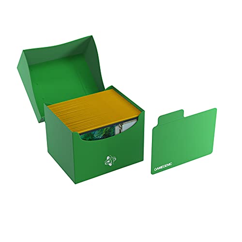 Card Deck Box XL - 100 Card Storage for TCG & OCG - Green