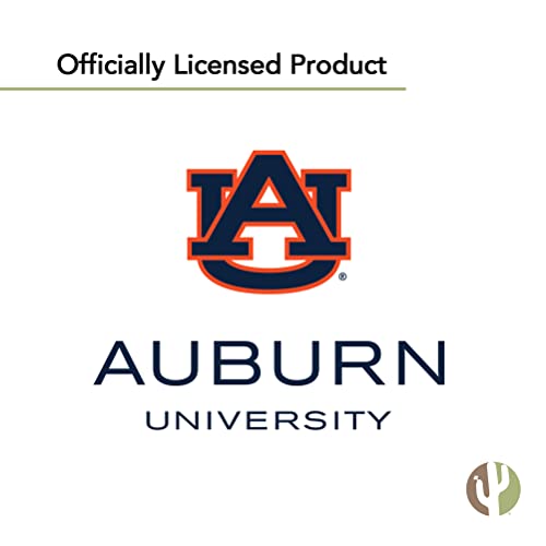 7x8.15in Auburn Tigers Vinyl Decal - Desert Cactus Official Fan Sticker