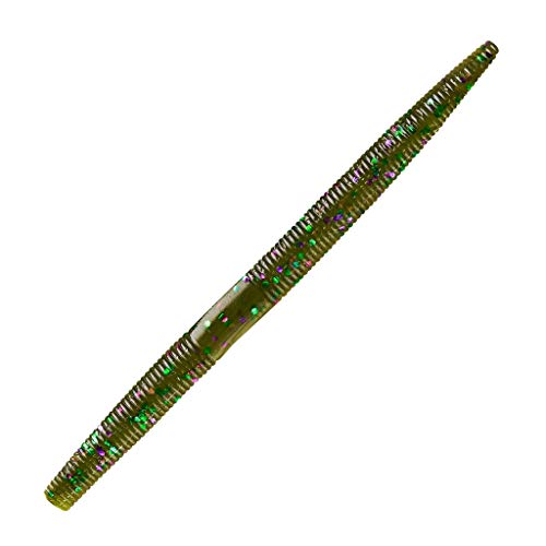 5-Inch Soft Plastic Worm Fishing Lure - Watermelon Candy