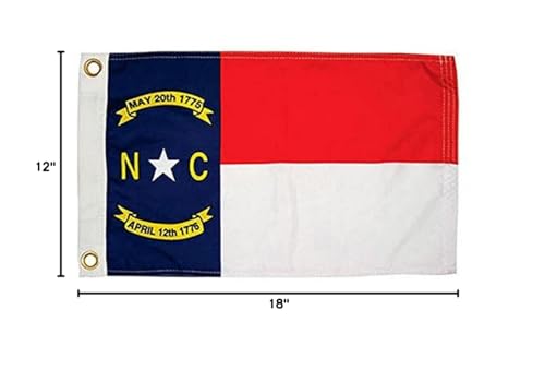 TaylorMade Blue 12x18 USA Flag - Durable Nylon Outdoor Flag for Patriotism