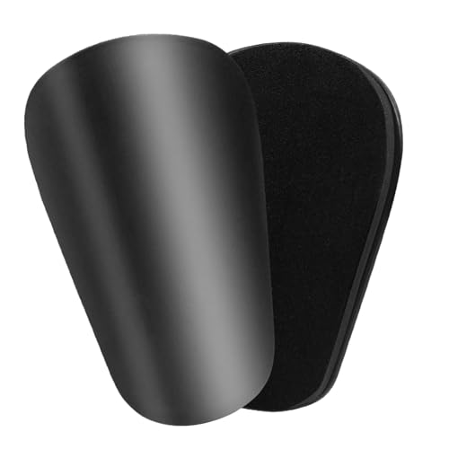 Extra Mini Soccer Shin Guards - Lightweight Protective Pads - Black