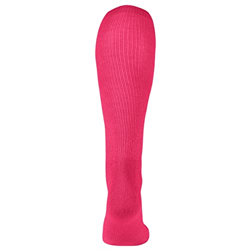 Compression Athletic Socks for Sports - Medium Hot Pink