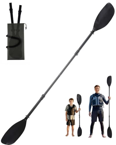 Adjustable Kayak Paddle for Adults 60-85" - Lightweight & Durable