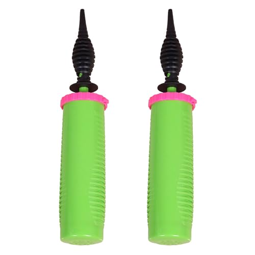 Handheld Balloon Pump 2-Way Dual Action - Green 2 PCS