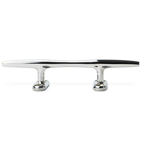 Stainless Steel Dock Cleat for Boats - 4.0 Inch Heavy Duty Marine Hardware