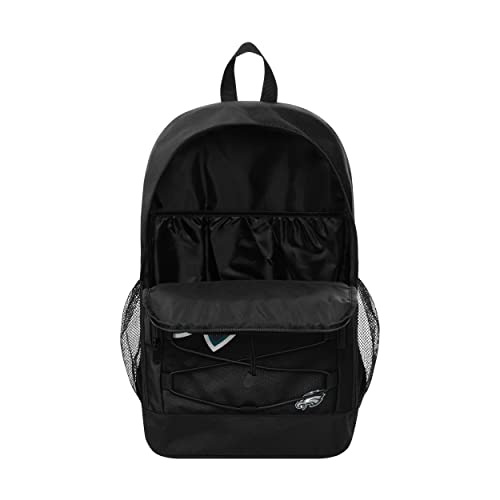 Philadelphia Eagles Big Logo Bungee Backpack - Team Color