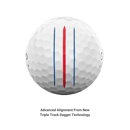 ERC Soft Golf Balls - Triple Track - One Dozen - White