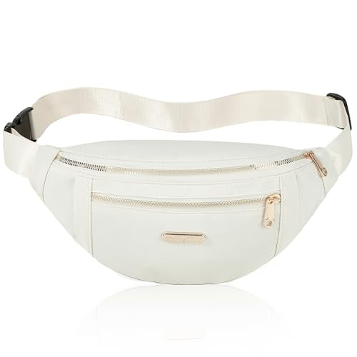 Fanny Pack Crossbody Bag for Women - C Beige