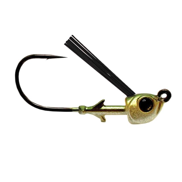 Heavy Hook Swimbait Heads with Weedguard - 3 Pack, 3/8 Oz