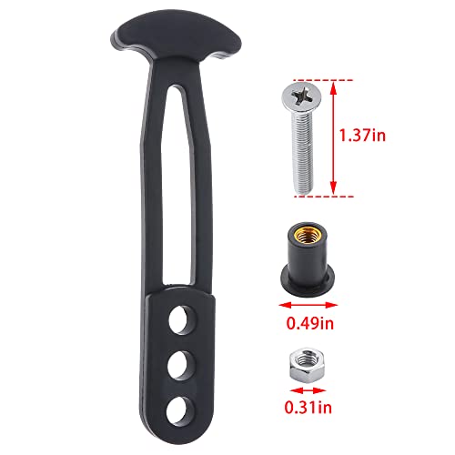 Boat Telescoping Ladder Strap - 2 Pcs with 3 Adjustable Mounting Holes