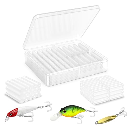 130-Piece Fishing Treble Hook Covers and Protectors Kit - 130PCS