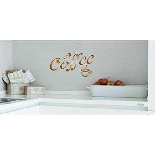Coffee Stencil, 5.5 x 3 inch (S) - Quote Label Sign Word Stencils by CRAFT KREATIVELY