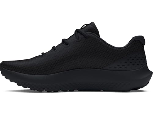 Men's Charged Surge 4 Sneakers - Black - Breathable Road Running Shoes