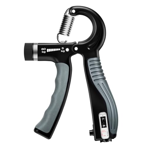 JTHEW Grip Strength Trainer - Adjustable Resistance 11-132lbs/5-60kg