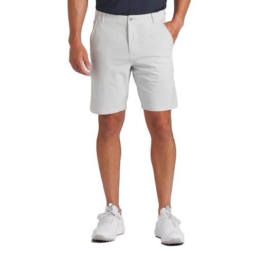 Puma Men's 101 Solid Short 9in - 38W x 9L Ash Gray, Quick-Dry Hydramesh