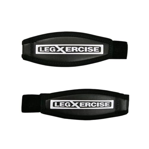 Motorized Leg Exerciser with Non-Slip Mat & Foot Straps