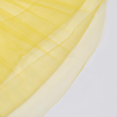 Neon Yellow Tutu Skirt for Women - One Size Tulle Costume