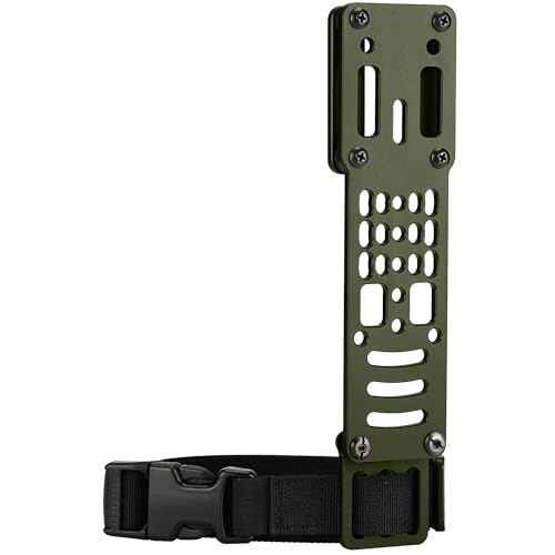 Modular Drop Leg Holster Adapter Mount with Leg Strap - Green