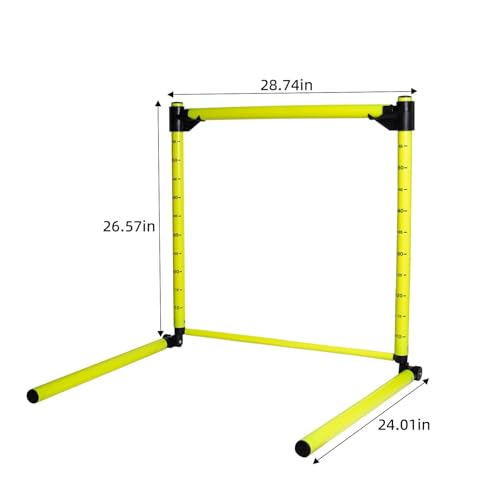 Adjustable Hurdles for Agility Training - 1 Set for Indoor & Outdoor Use