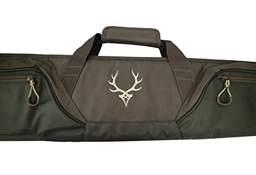 Rugged Shotgun Case - 52 Inch Green with Fleece Lining