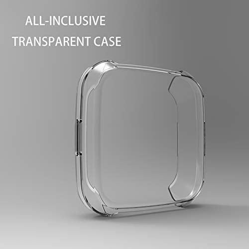 Screen Protector Case for Fitbit Versa Lite Edition - Clear