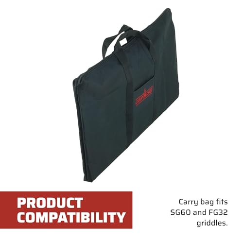 Camp Chef SG60/SG32 Griddle Carry Bag - Weather‑Resistant, 18x38x2in, Includes Wrap Handles
