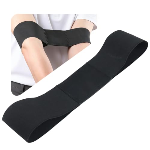 Golf Swing Training Aid Connector Band - Arm Sync & Posture - Black, 1 Pack
