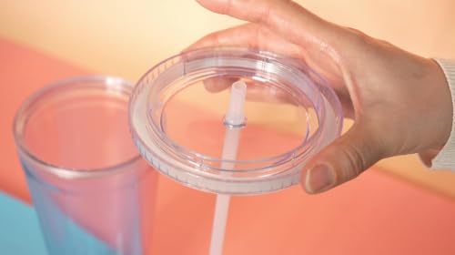 Replacement Clear Lid for 32 oz Double Wall Tumbler - 2 Pack