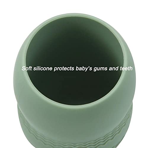 Silicone Baby Training Cups - 3 Pack for Toddlers