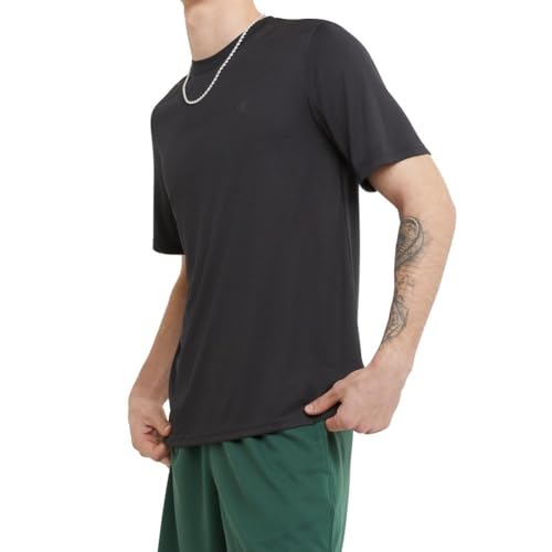 Champion Men's Big & Tall 3X-Large Black Sport T-Shirt Moisture Wicking Anti-Odor Athletic Tee